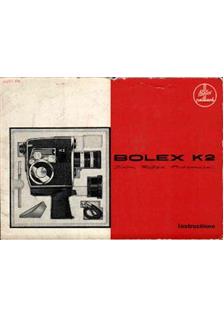 Bolex K 2 manual. Camera Instructions.